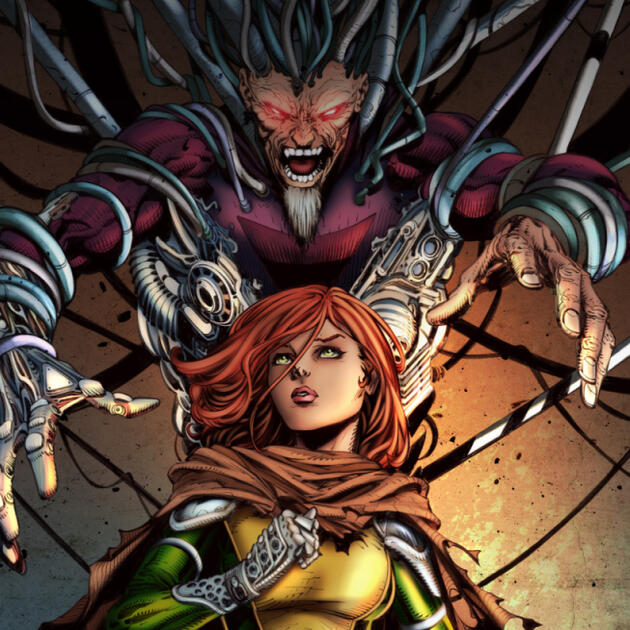 "X-Force" | LINES: David Finch | INKS: Alejandro D. Sicat Jr. | COLOURS: Amanda Griffiths